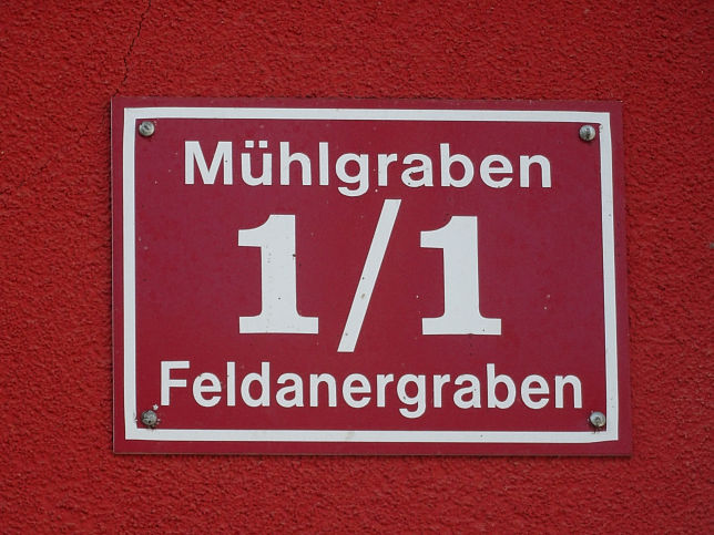 Mhlgraben, Feuerwehr- und Gemeindeamt