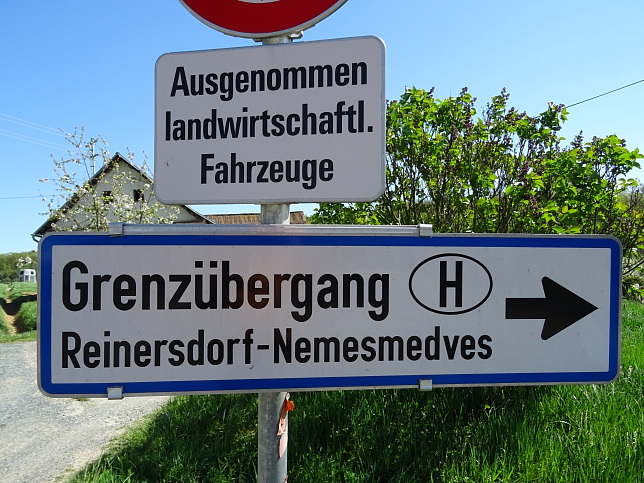 Reinersdorf, Grenzbergang