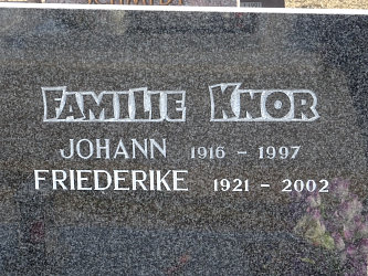 Friedhof Bocksdorf