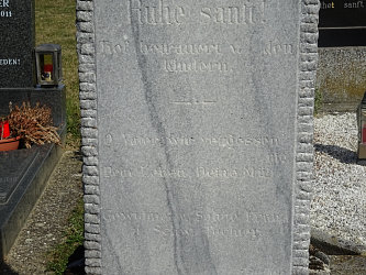 Friedhof Deutsch Tschantschendorf