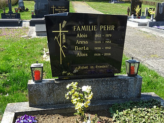 Friedhof Edlitz im Burgenland