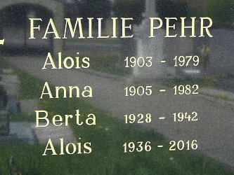 Friedhof Edlitz im Burgenland