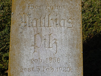 Friedhof Eisenhttl