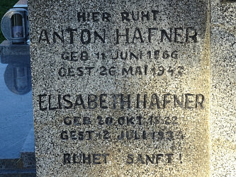 Friedhof Gerersdorf bei Gssing