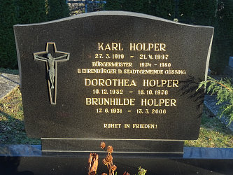 Friedhof Gssing