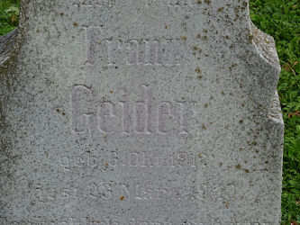 Friedhof Hagensdorf