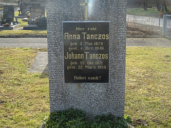 Friedhof Kroatisch Tschantschendorf