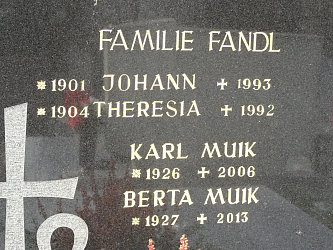 Friedhof Neusiedl bei Gssing