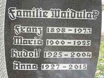 Friedhof Neusiedl bei Gssing
