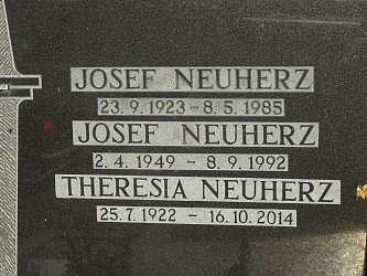 Friedhof Neustift bei Gssing