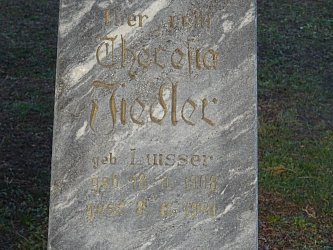 Friedhof Neustift bei Gssing