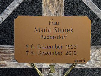 Friedhof Rudersdorf