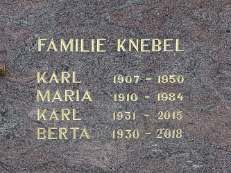 Friedhof Rudersdorf