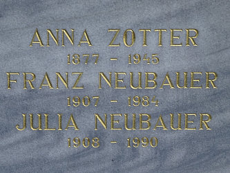 Friedhof Rudersdorf