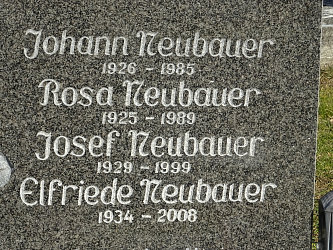 Friedhof Rudersdorf