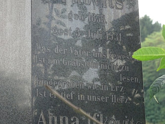 Friedhof Stegersbach