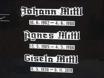 Friedhof Unterbildein