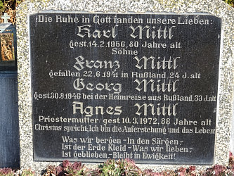 Friedhof Unterbildein