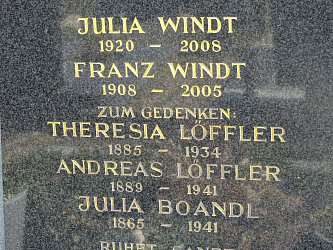 Friedhof Zahling
