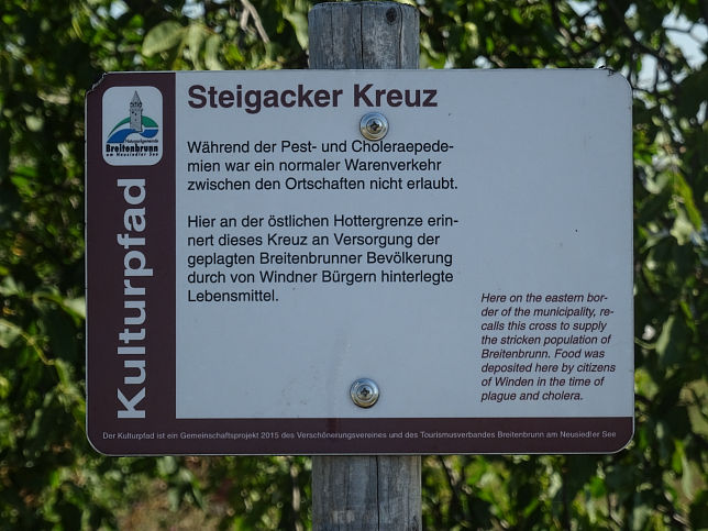 Breitenbrunn, Steigacker-Kreuz