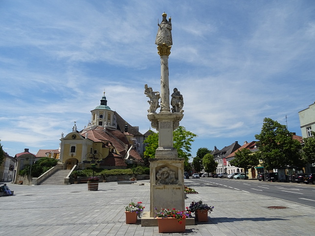Eisenstadt, Mariensäule am Kalvarienbergplatz