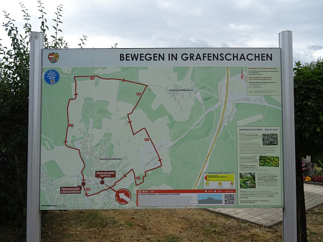 Grafenschachen, Infotafel Bewegung