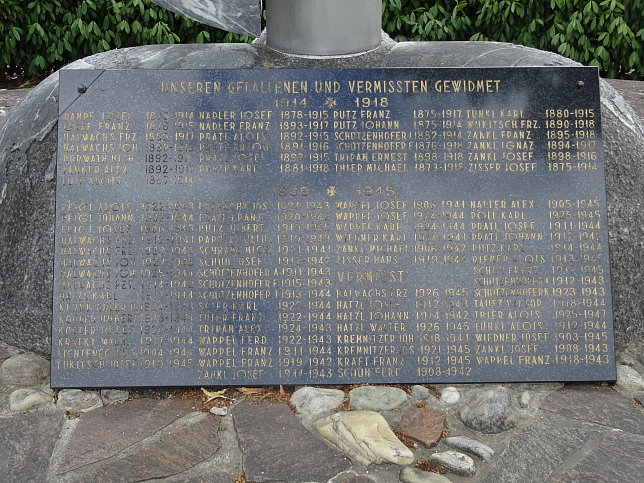 Grafenschachen, Kriegerdenkmal