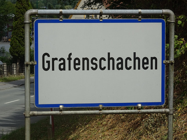 Grafenschachen, Ortstafel