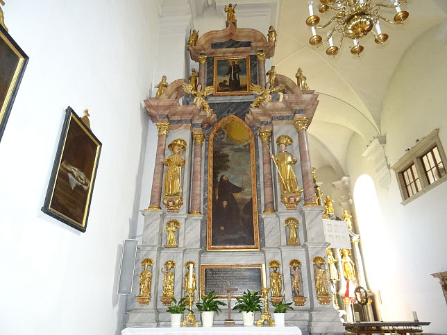 Gssing, Franziskanerkirche und Kloster