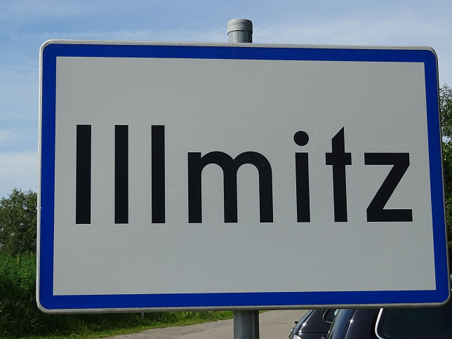 Illmitz, Ortstafel