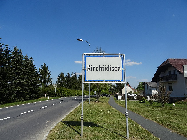 Kirchfidisch, Ortstafel