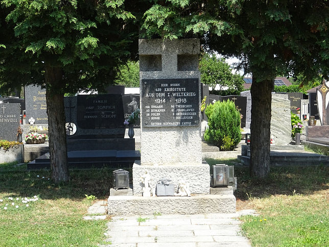 Kittsee, Kriegerdenkmal am Friedhof