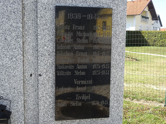 Kleinzicken, Kriegerdenkmal