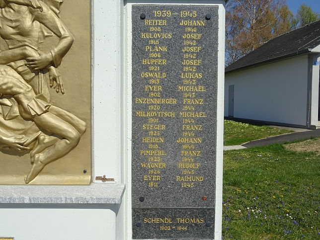 Kotezicken, Kriegerdenkmal