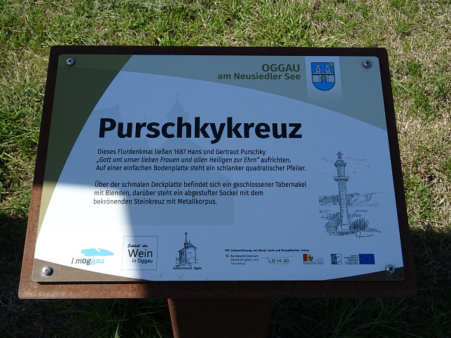 Oggau, Purschkykreuz