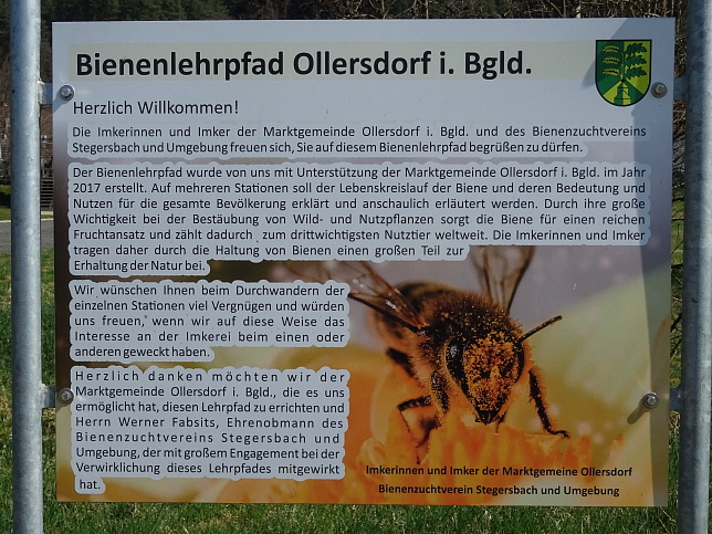 Ollersdorf, Bienenlehrpfad