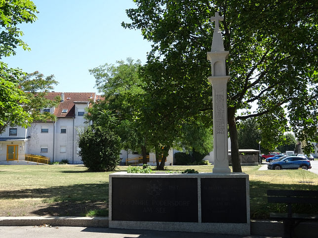 Podersdorf am See, Stoanprackakreuz (Steinbrecherkreuz)