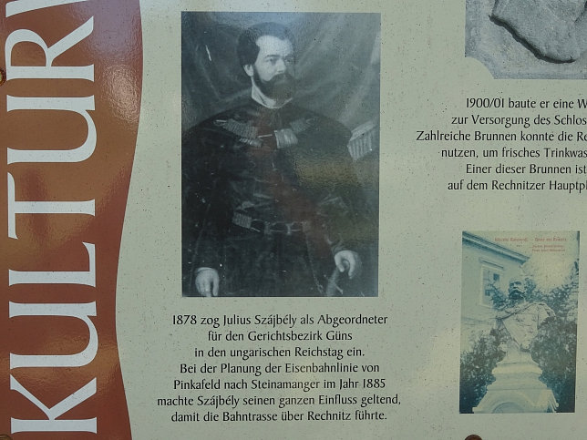 Rechnitz, Mausoleum Julius Sz�jb�ly