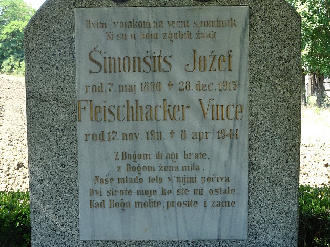 Schandorf, Kreuz in Sierta