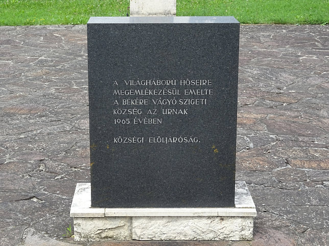 Siget in der Wart, Kriegerdenkmal