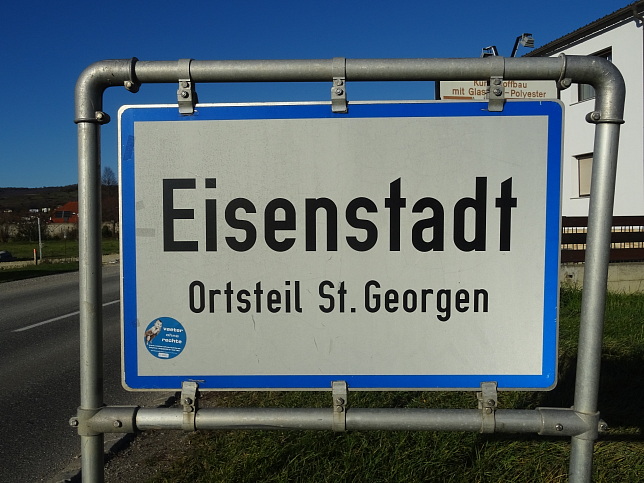 St. Georgen, Ortstafel