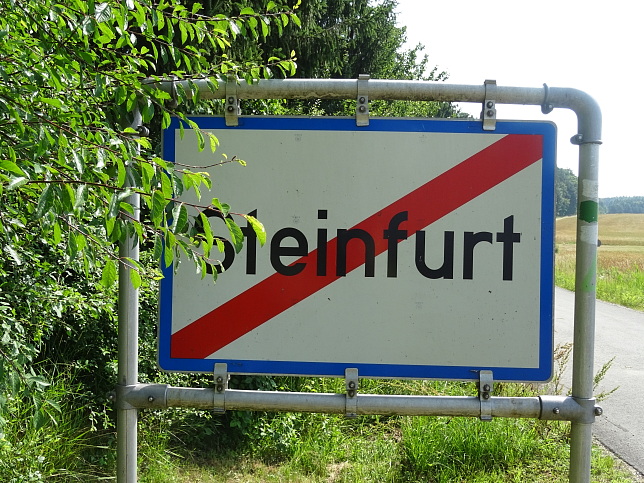 Steinfurt, Ortstafel
