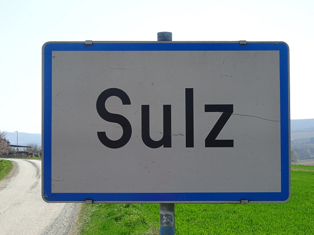Sulz, Ortstafel