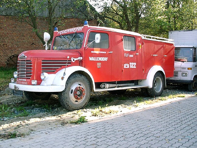 Wallendorf, Feuerwehrauto