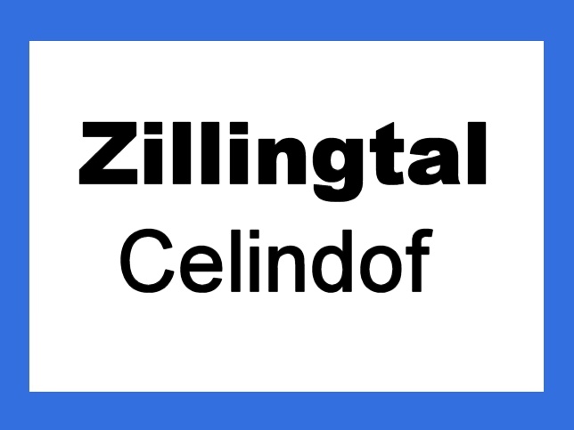 Zillingtal, Ortstafel