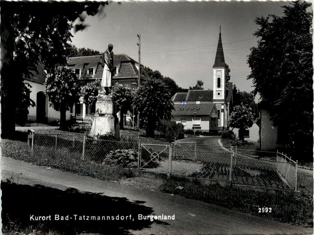 Bad Tatzmannsdorf, Kirche und Kriegerdenkmal