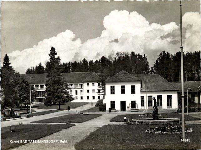 Bad Tatzmannsdorf, Kurhotel mit Nymphenbrunnen