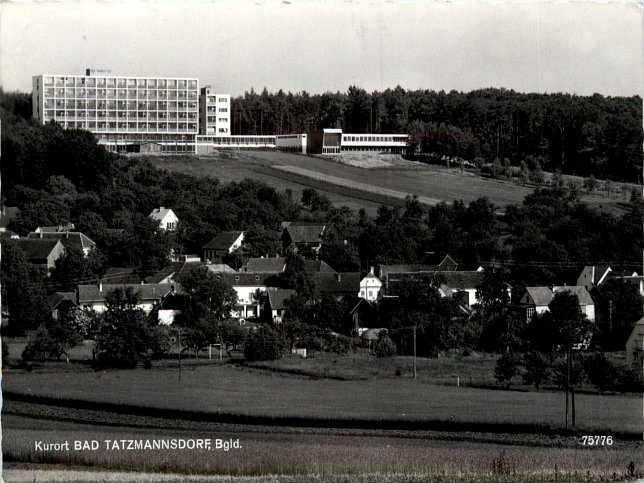 Bad Tatzmannsdorf, Kurort