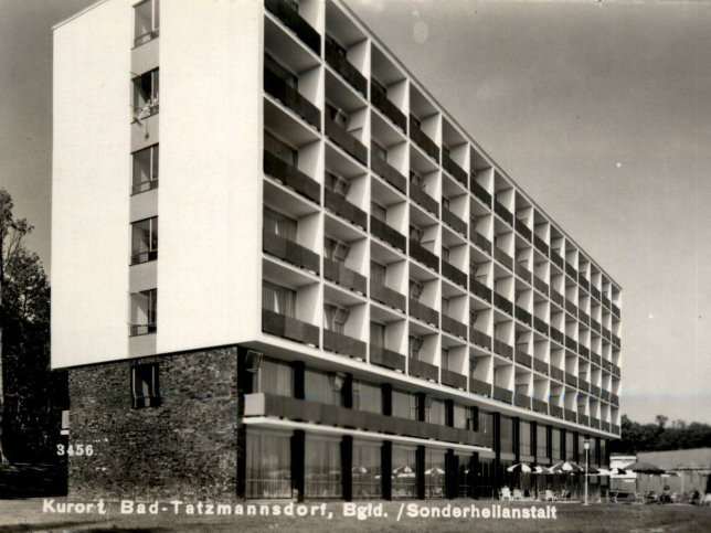 Bad Tatzmannsdorf, Sonderheilanstalt