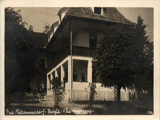 Bad Tatzmannsdorf, Villa Vogelsang